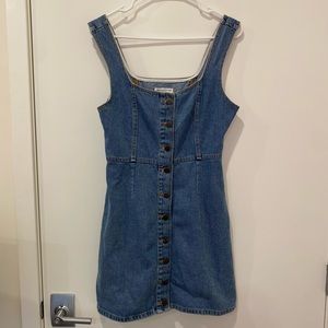UO Denim Mini Dress - Size 8
